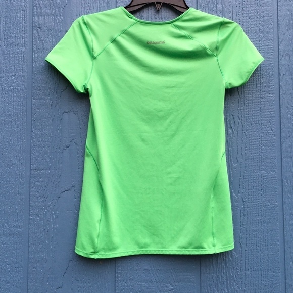 Patagonia Capilene 1 Silkweight Baselayer Tee Green Women’s Size XS - Picture 2 of 6